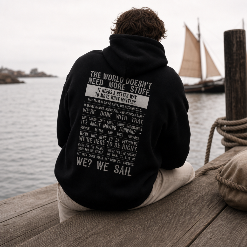 The WE SAIL Manifesto Hoodie