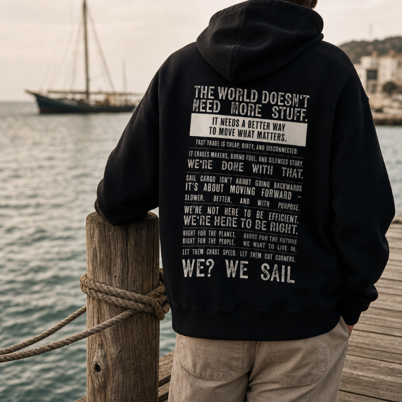 The WE SAIL Manifesto Hoodie