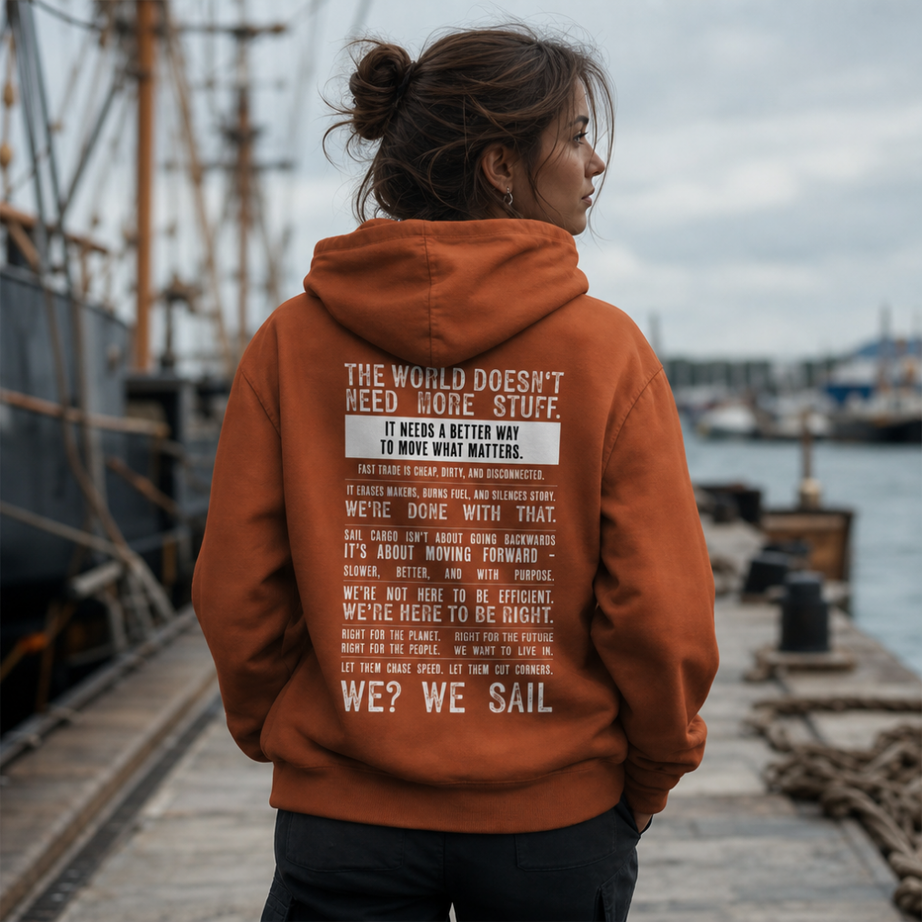 The WE SAIL Manifesto Hoodie