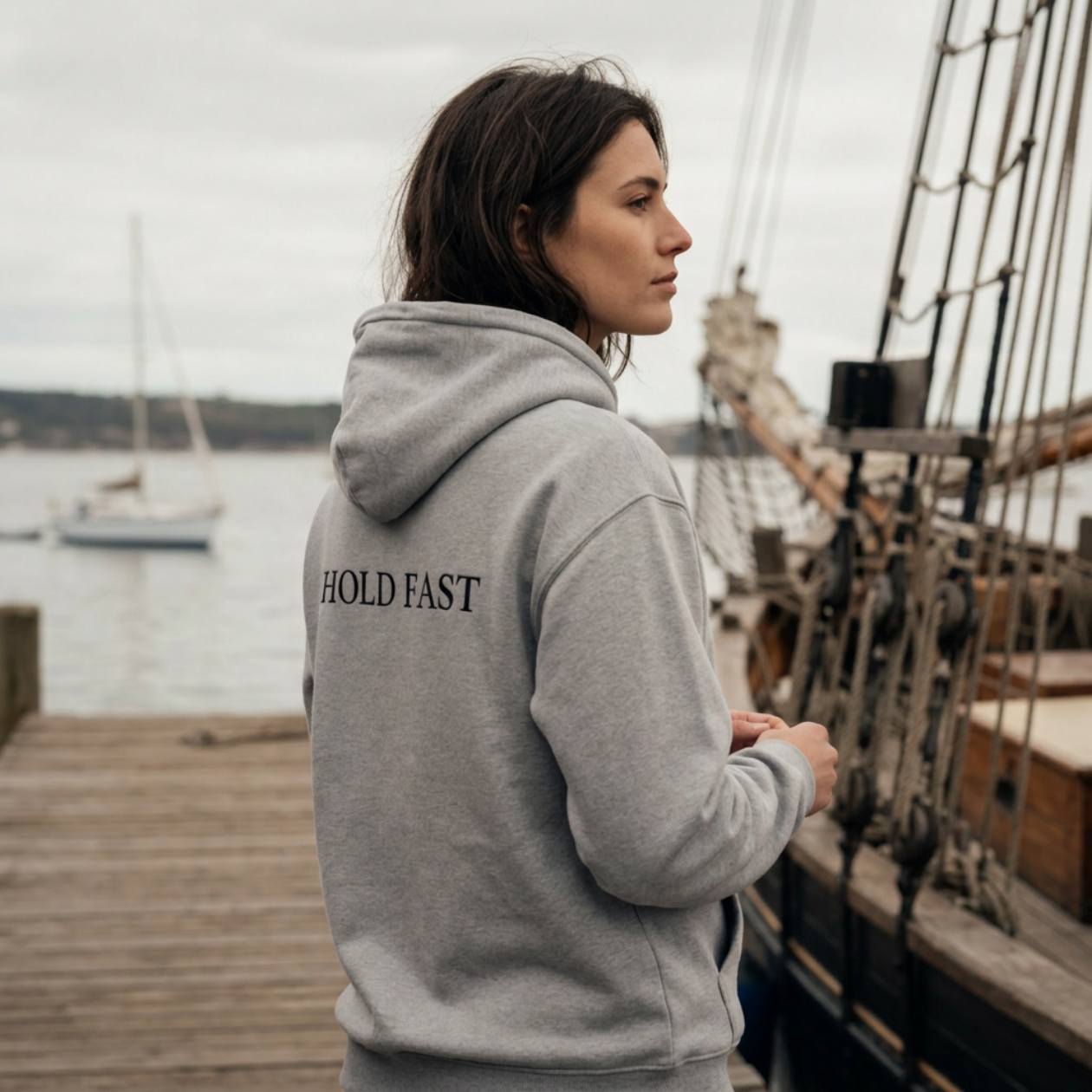 The Hold Fast Anchor Hoodie
