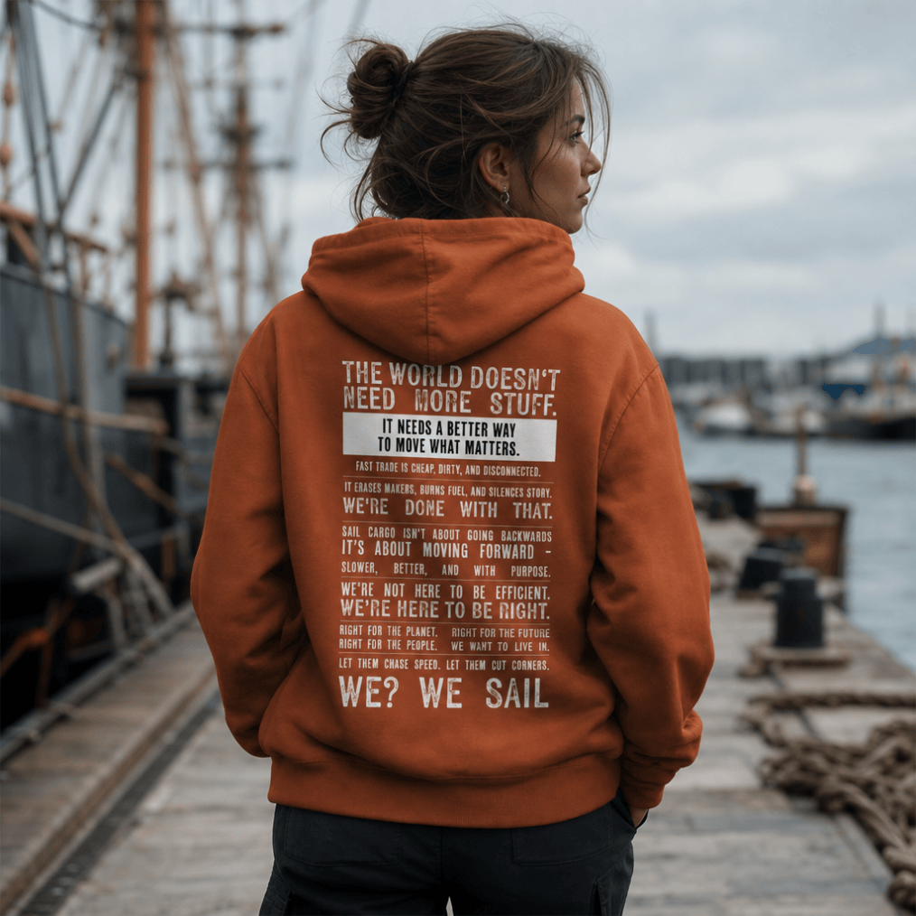 The WE SAIL Manifesto Hoodie